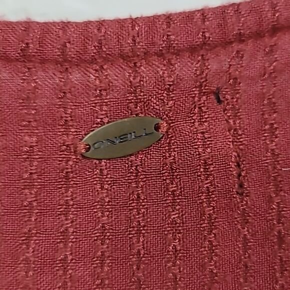 O'Neill + Cynthia Vincent Sunlit Dress Juniors Sleeveless Tribal Embroidered XS - Picture 10 of 11